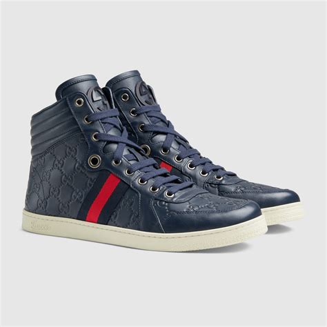 cheap gucci high tops|gucci high top sneakers men's.